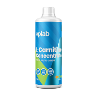 Карнитин vplab L-Carnitine concentrate, 1000 мл, вкус: тропик