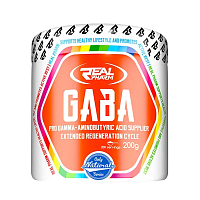 Гамма-аминомасляная кислота Real Pharm GABA 200 г клубника-малина