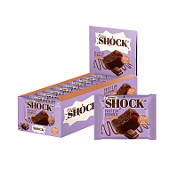 Брауни протеиновое FitnesSHOCK 50 г 10 шт горячий шоколад