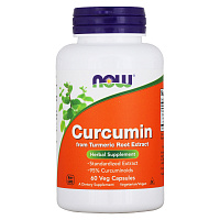 Куркумин NOW Curcumin 60 капсул