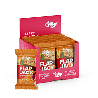 Печенье ProteinRex Flap Jack 15% 60 г 12 штук, вкус: яблочно-грушевое