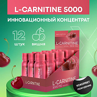 L-Carnitine 5000 мг Reflexion 60 мл 12 шт вишня