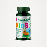Омега-жиры Plantago Omega 3 Oceanic KIDS 100 капсул - тутти-фрутти