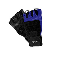 Перчатки Classic Stripe #05 (L) - черно-голубые