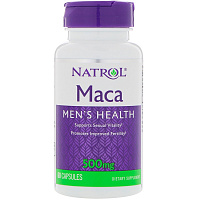 Суперфуд Natrol Maca 500 мг 60 капсул