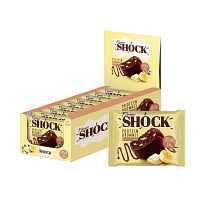 Брауни глазированный FitnesSHOCK 10 шт 50 г - банановый
