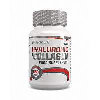 Добавка для связок и суставов BioTech Hyaluronic and Collagen, 30 капсул Добавка для связок и суставов BioTech Hyaluronic and Collagen, 30 капсул