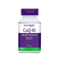 Коэнзим Natrol CoQ-10 50 мг 60 капсул