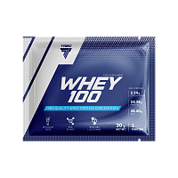 Протеин Trec Nutrition Whey 100, 30 г, 30 шт, вкус: печенье