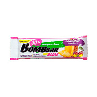 Батончик Bombbar Slim 30*35 г - ананас и вишня