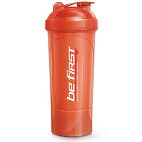 Шейкер Be First 350 мл (TS1349) коралловый