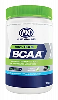 Аминокислота PVL 100% Pure BCAA 315 г голубая малина Аминокислота PVL 100% Pure BCAA 315 г голубая малина