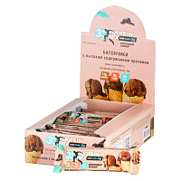 Протеиновые батончики ProteinRex LOW CARB 33% 35 г 18 штук, вкус: шоколадный пломбир