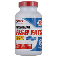 Омега жиры Premium Fish Fats Gold 120 капсул