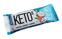 Батончик KETO Bar 24*40 г - тропический кокос и миндаль
