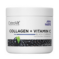 Коллаген Ostrovit Collagen + Vitamin C 200 г натуральный