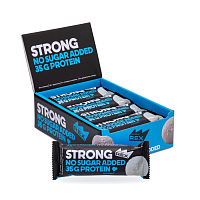 Протеиновые батончики ProteinRex STRONG 35% 100 г 12 штук - кокос