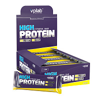 Батончики VPLab High Protein Fitness Bar 100 г 15 штук