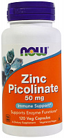 Минерал NOW Zinc Picolinate 50 мг 120 капсул