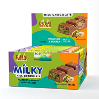Батончик Snaq Fabriq Milky 34 г 40 шт - фисташковая кунафа