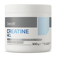 Креатин Ostrovit Creatine HCl 300 г - черная смородина - вишня